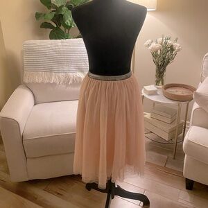 Soft pink skirt. Size XS/TP.